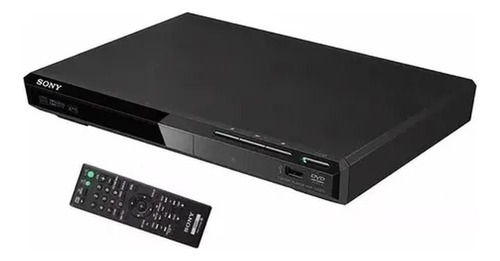 Sony DVP-SR370 con USB Bivolt, negro, delgado