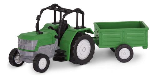 Driven By Battat Micro Tractor - Tractor De Juguete Con Luz,