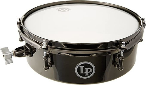 Lp Drum Set Timbale 4 x 12 negro Nickle