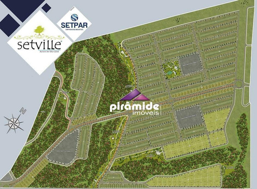 Imagem 14 de 15 de Terreno À Venda, 175 M² Por R$ 145.000,00 - Setville Altos De São José - São José Dos Campos/sp - Te1309
