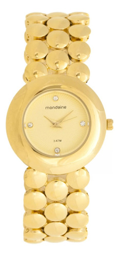 Relógio Mondaine Feminino 76302lpmedm1 Dourado 