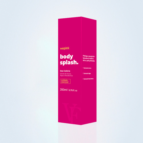 Body Splash Vf Desodorante Colônia 200ml - Wepink