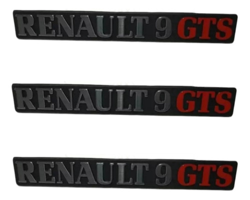 Emblema Renault 9 Gts.