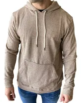 Comprar Buzo Canguro Hombre Santoleon Tramado  Beige