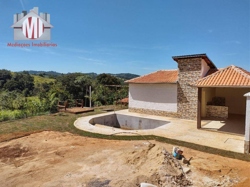 Imagem 11 de 30 de Linda Edícula, Construção Nova, Com 1 Dormitório, Área Gourmet, Piscina, Jardim, Lago, À Venda, 800 M² Por R$ 270.000 - Zona Rural - Pinhalzinho/sp - Ch0934