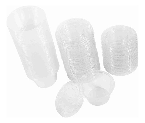 Vaso De Salsa Picante De 2 Oz, 50 Unidades, Vasos Desechable