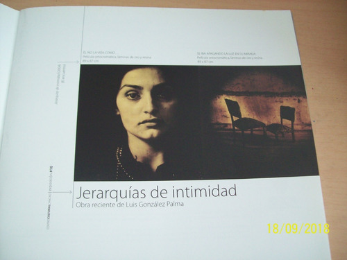 Luis González Palma. Jerarquías De Intimidad -catálogo, 2006