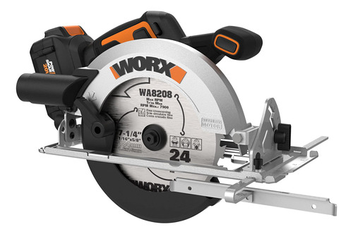 Worx Nitro Wx520l 20v Power Share 4.0ah 7.25  Sierra Circula