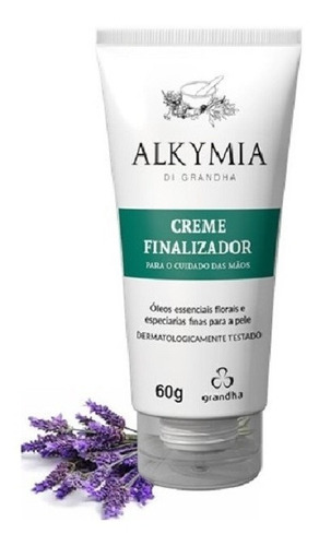 Grandha Alkymia Creme Para Mãos Com Óleos Essenciais 60g