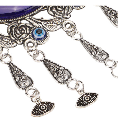 Colgante Único Para Colgar Con Forma De Ojo Azul, Adorno Tur
