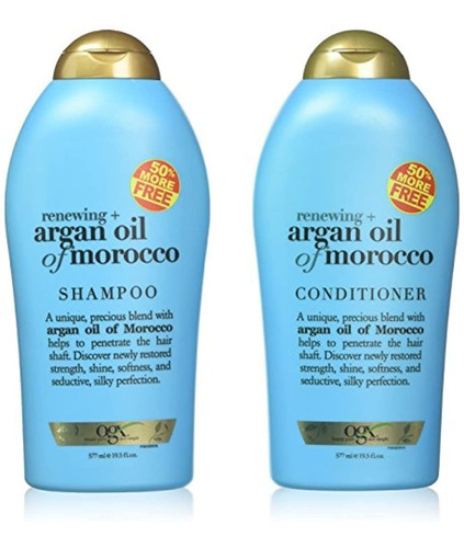 Champú Y Acondicionador Con Aceite De Argan Marroqui