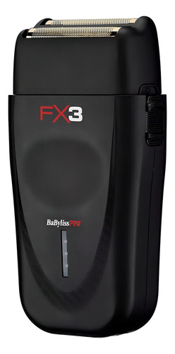 Afeitadora Fx3 Babyliss Pro Recargable Color Negro