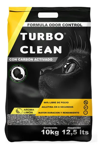 Arena Sanitaria Aglutinante Turbo Clean 10kg