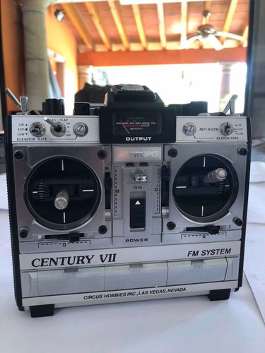Equipo De Radio Control Jr Century Vii P/aviones/rc Modo 1 (Usado)