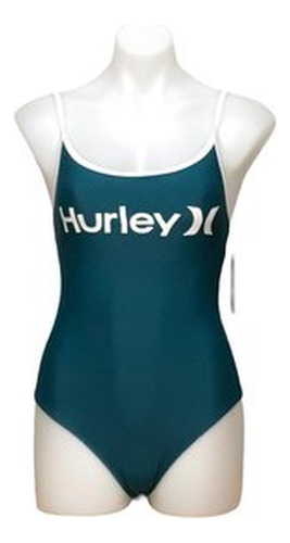 Ropa De Baño Hurley Swimsuit Nwt Para Mujer Color Verde