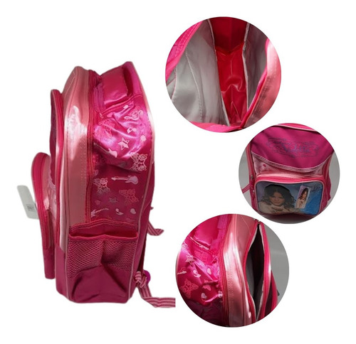 Imagen 4 de 6 de Mochila Escolar Relieve 3d Divisiones Resistente Oferta