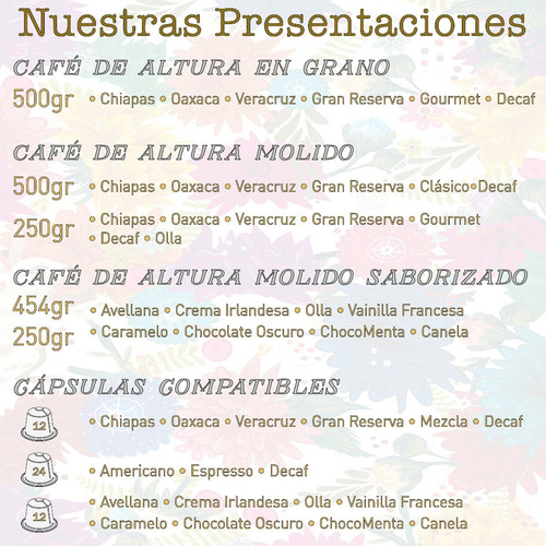 Imagen 4 de 5 de Café Molido Saborizado Etnia 52 - 454 Gramos