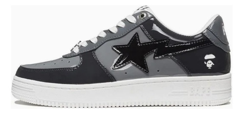 Sneakers A Bathing Ape Bape Sta Low Grey-black