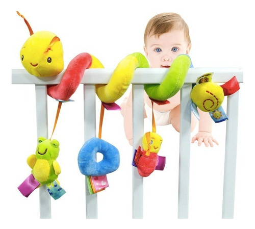 Gusano Oruga Felpa Juguete Colorido Peluche