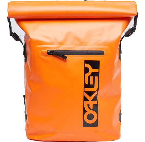 Mochila impermeable Oakley Jaws Wt23, naranja neón, color naranja, talla única