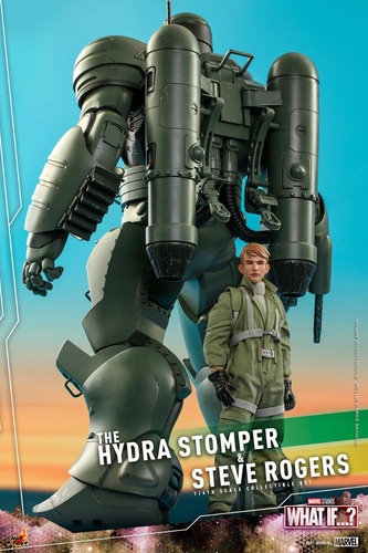 Steve Rogers Y The Hydra Stomper 1/6 What If Marvel Hot Toys