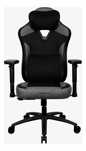 Cadeira de jogador Aerocool Thunderx3 Eaze Mesh Black de até 150 kg, cor preta, material de estofamento, malha