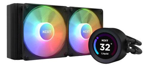 Water Cooler Nzxt Kraken Elite 240 Rgb Com 2 Fans Preto