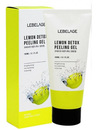 Gel Exfoliante Facial Coreano De Limón, Antioxidante_1pz