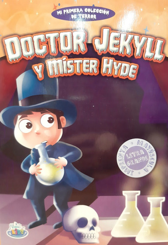 Doctor Jekyll Y Mister Hyde, De Robert Louis Stevenson. Serie Letra Grande Editorial Brainy Kids, Tapa Dura En Español, 2022