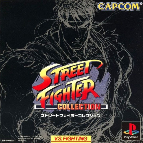 Street Fighter Collection Ps1 Físico 3 Cd En Sobre