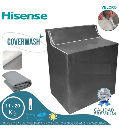 Cobertura Para Lavadora Easy 2 Tinas 14 A 20 Kg