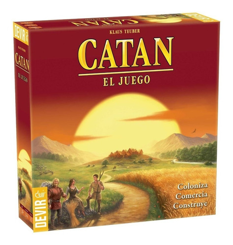 Catan Juego De Mesa-envío Gratis- En Español