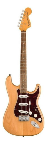 Guitarra elétrica Squier by Fender Classic Vibe '70s Stratocaster de  bordo natural brilhante com diapasão de louro indiano