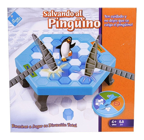 Imagen 1 de 7 de Juego De Mesa Salvando Al Pingüino Polo El Duende Azul Full
