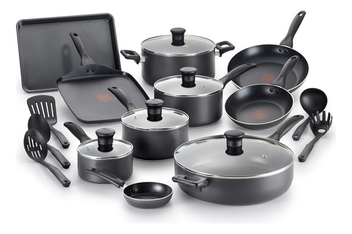 Set De Utensilios De Cocina Apto Para Lavavajillas, 20 Pieza Black