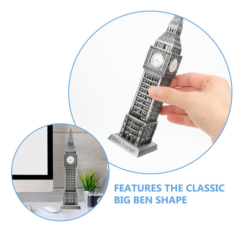 Adorno Artesanal De Metal Alloy Architecture, Modelo De Cons
