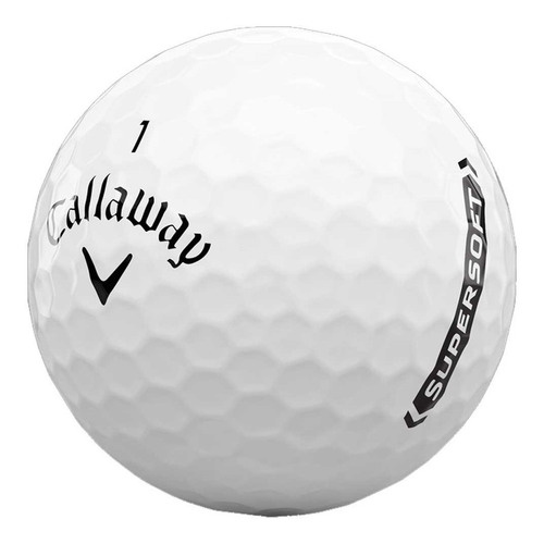 Pelotas Golf Callaway Supersoft - Tubo X 3 | The Golfer Shop Color Blanco