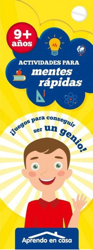 Actividades Para Mentes Rápidas +9 Años Vv.aa. Saldaña