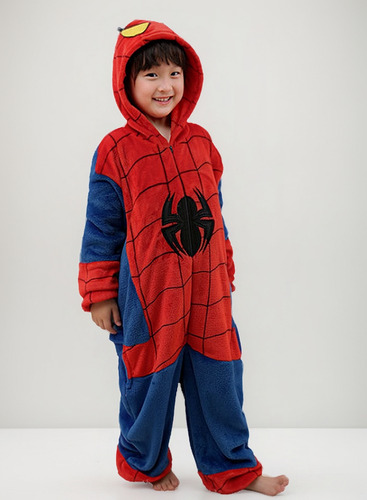 Macacão Infantil Homem Aranha Inverno Vermelho Homem Aranha 6