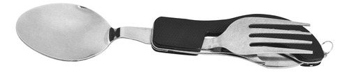 Utensilios Para Acampar Cubiertos Vajilla Para Negro