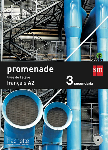 Mãâ©thode De Franãâ§ais. 3 Eso. Promenade, De Creuzé, Alix. Editorial Ediciones Sm, Tapa Blanda En Francés