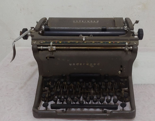 Máquina De Escribir Antigua Para Colección Underwood