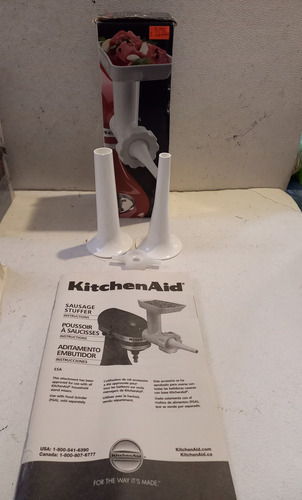 Molino De Carne Kitchenaid Accesorio Batidora Kitchenaid (Usado)