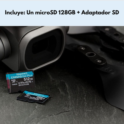 Microsd Kingston 128gb Canvas Go! Plus Uhs-i A2 V30 U3 C10