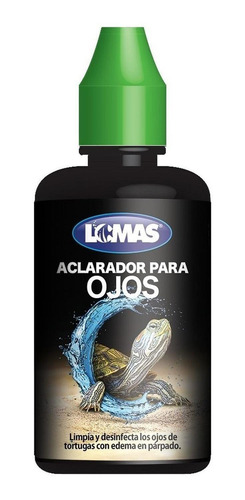 Aclarador De Ojos Para Tortugas 30 Ml Limpia Y Desinfecta