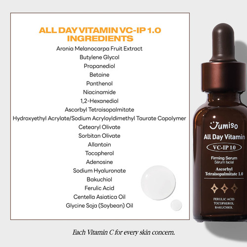 Jumiso All Day Vc-ip 1.0 Suero Reafirmante 30ml, 1.01 Fl Oz