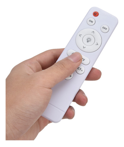 Lámpara De Techo Led De 3 Colores Con Control Remoto, Atenua