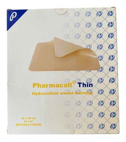Apósito Hidrocoloide Pharmacoll Thin 10x10 Cms 10 Unidades
