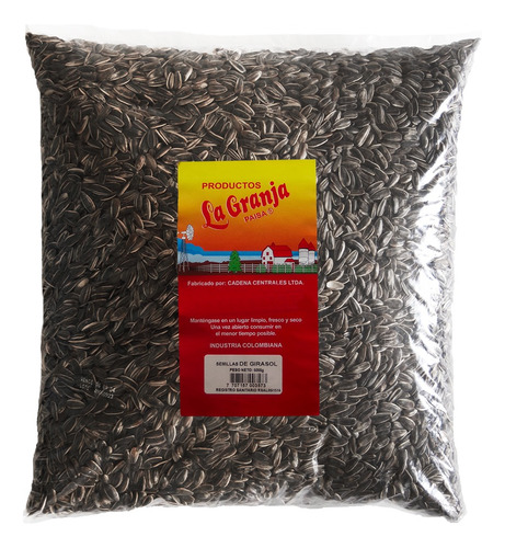 Imagen 1 de 5 de Semilla De Girasol 5kg - g a $11