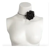 Comprar Collar Moda Chockers Flor Cordón Tendencia Gargantilla